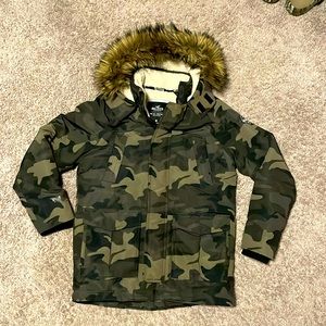 Hollister All-Weather tech parka